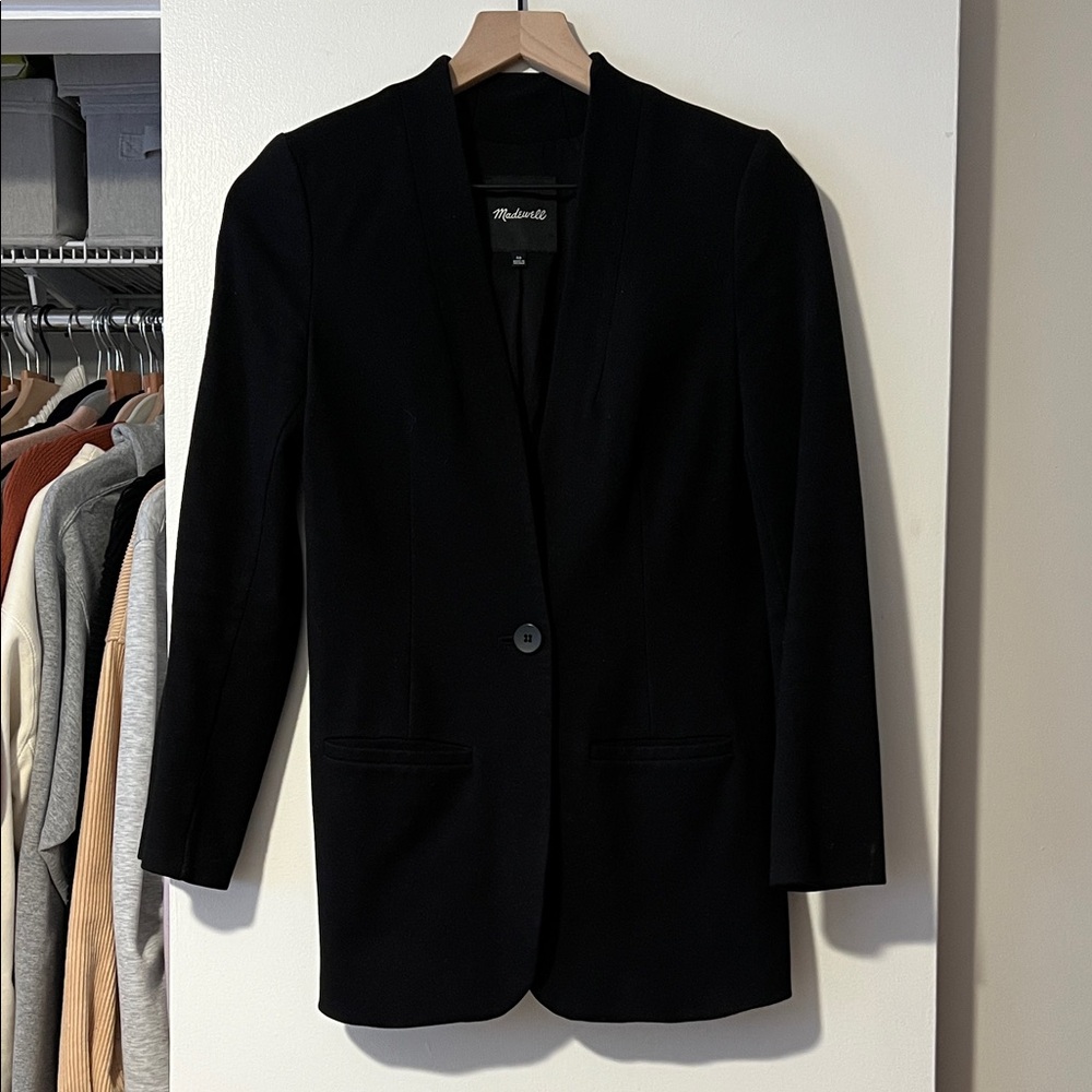 Madewell Black Women's Blazer